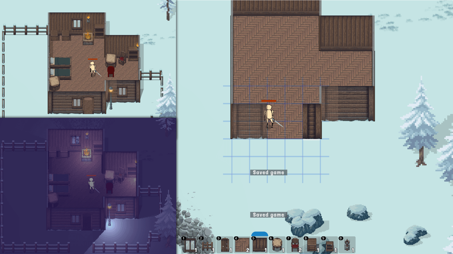 Collect blueprints, gather materials, and construct your perfect sanctuary!