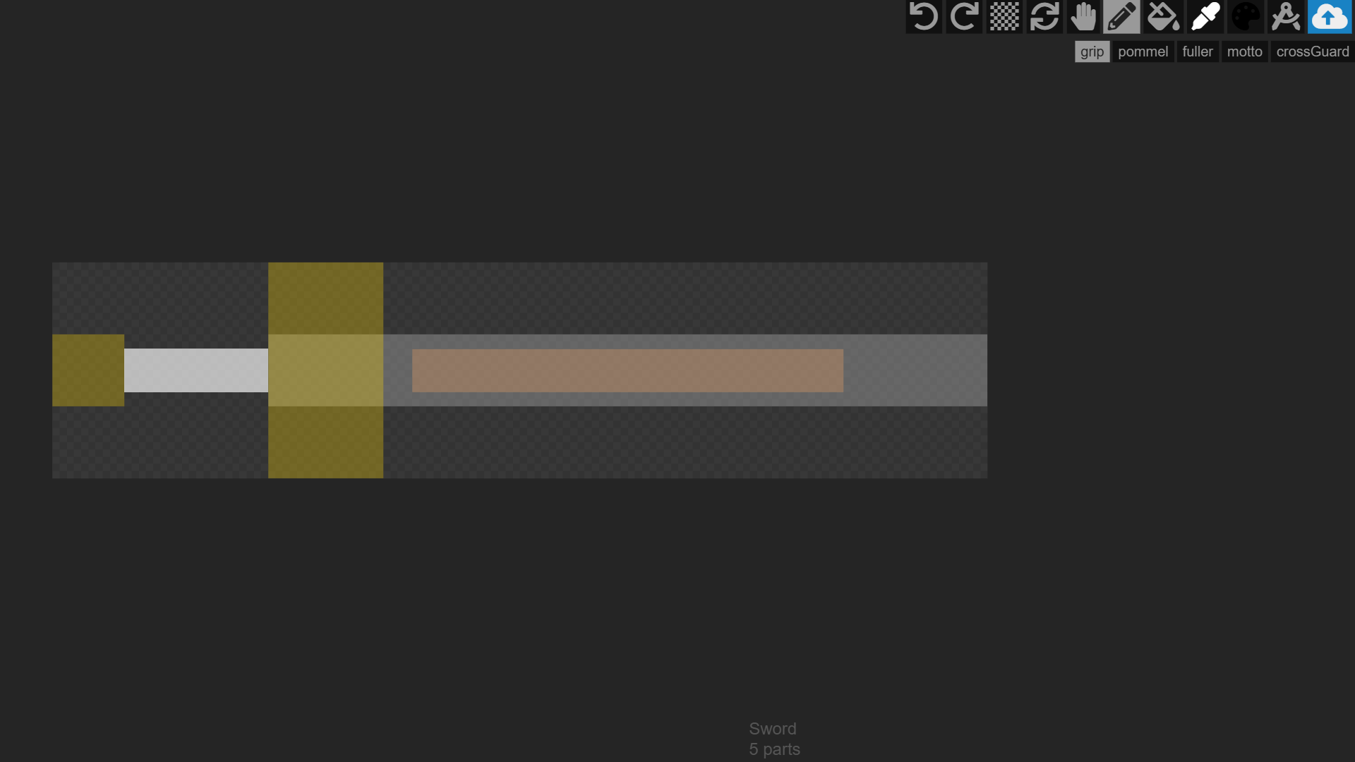 weapon tool pixel editor